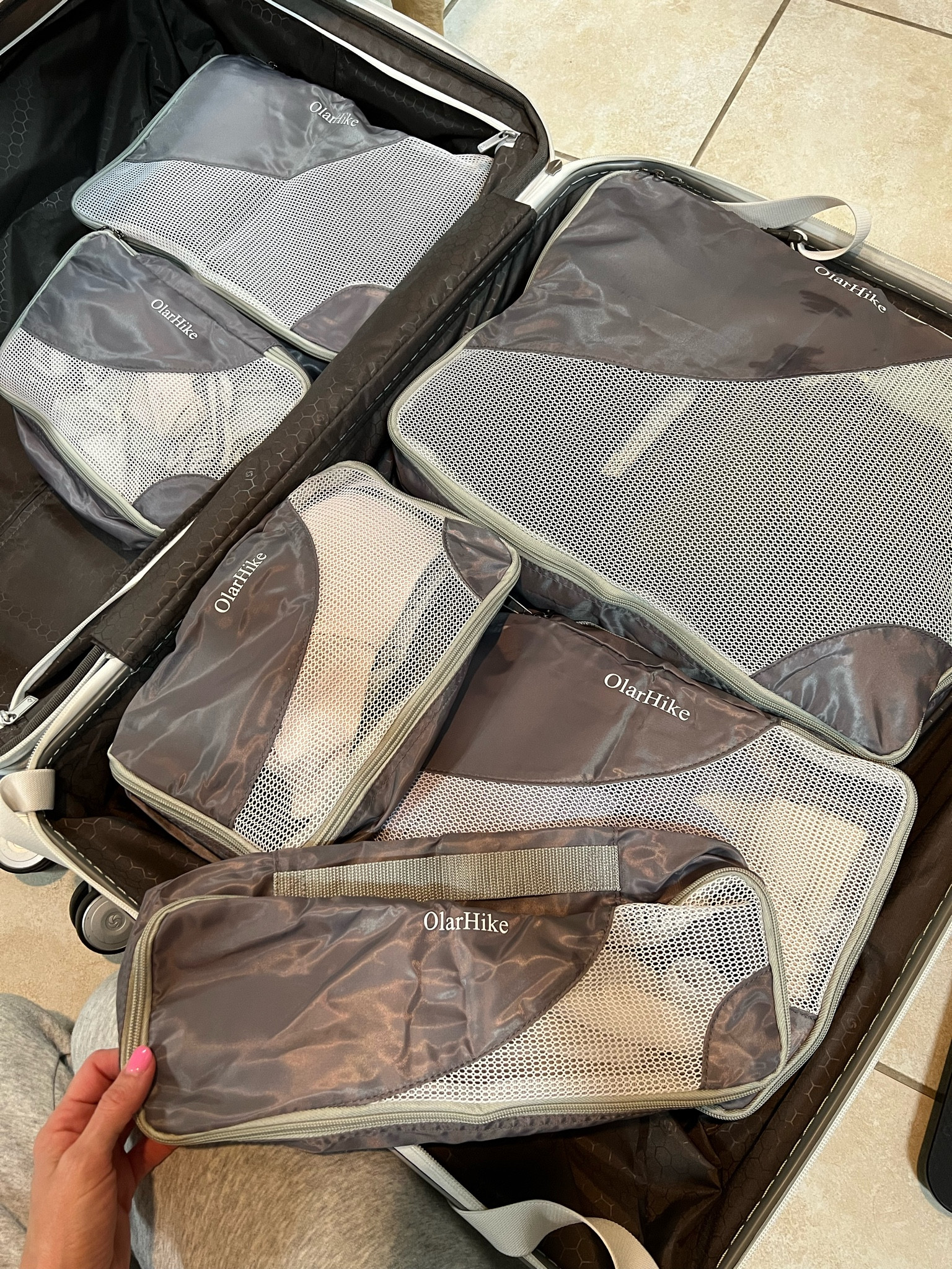 Travel cubes are the best!!! These Amazon ones are the perfect sizes!!