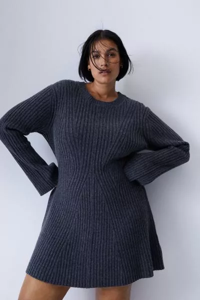 H and clearance m knit dress