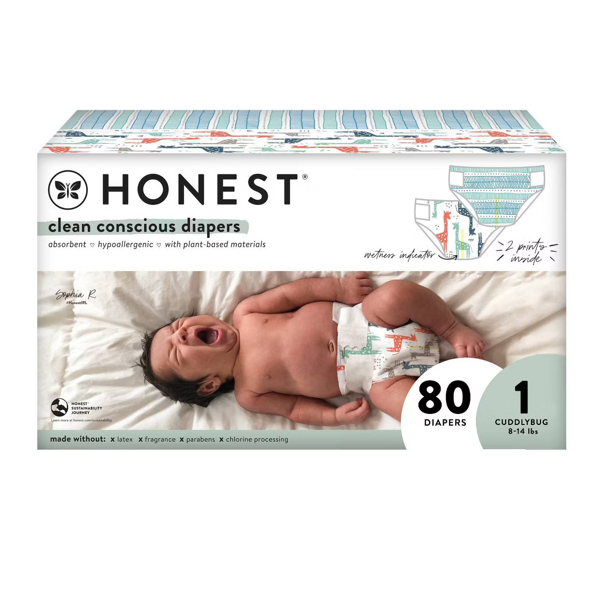 The Honest Company Clean Conscious Disposable Diapers - (Select Size and Pattern) | Target