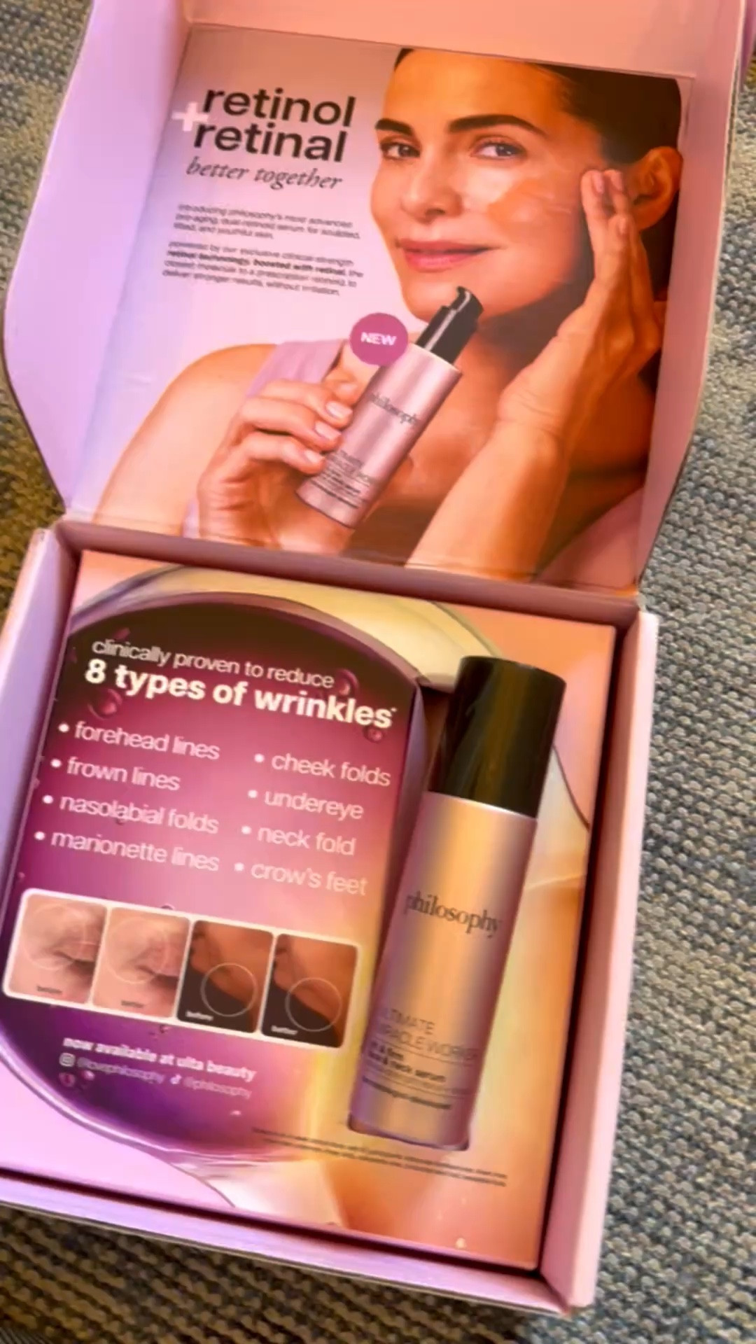 Oh I’m so pumped to try this new product from Philosophy!! Clinically proven to reduce 8 types of wrinkles… OK I’m here for it!

#LTKselfcare #LTKmorningroutine #LTKdayinmylife