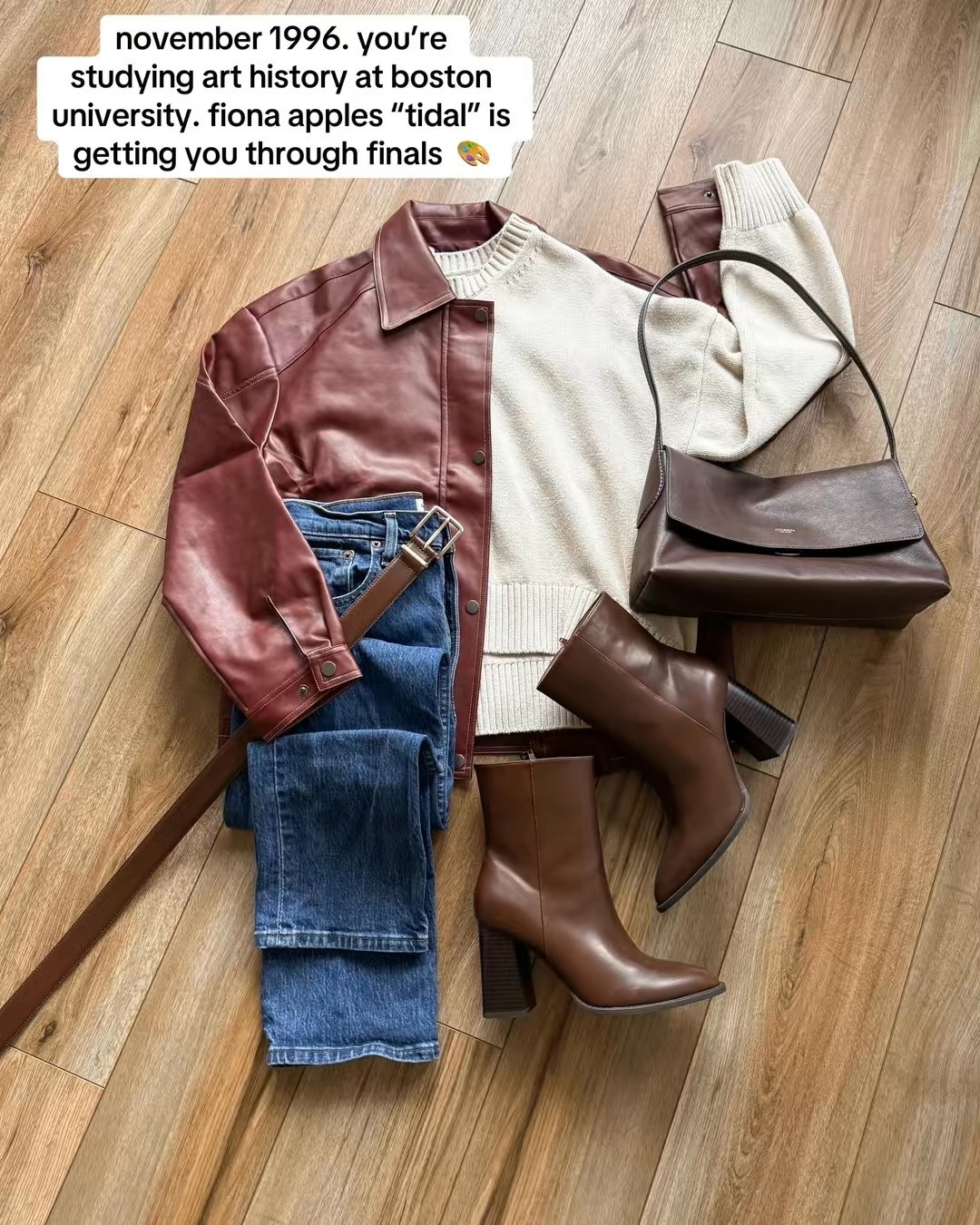 90s inspired fall outfits. leather jacket.

#LTKSeasonal #LTKstorytime #LTKSaleAlert
