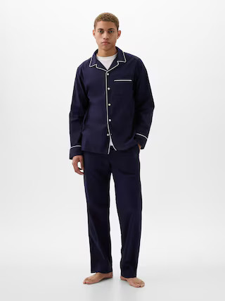 Adult Poplin Pajama Set | Gap (US)