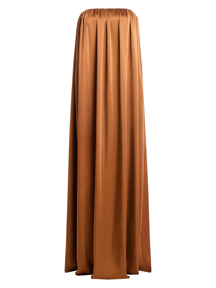 Ser.o.ya Monique Satin Maxi Dress | Saks Fifth Avenue | Saks Fifth Avenue