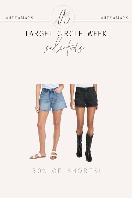 Target Circle week! Target circle members save big on so many things at Target including 30% off shorts! These denim shorts are a fav of mine every spring and summer.

#LTKsalealert #LTKxTarget