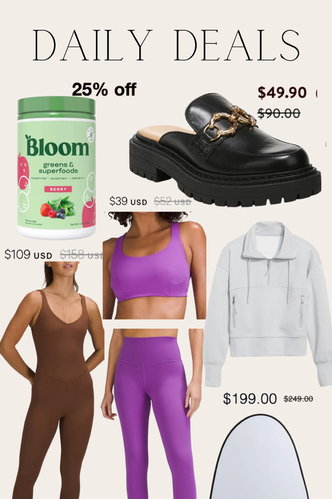 Daily deals !

#LTKsalealert #LTKSeasonal #LTKfit