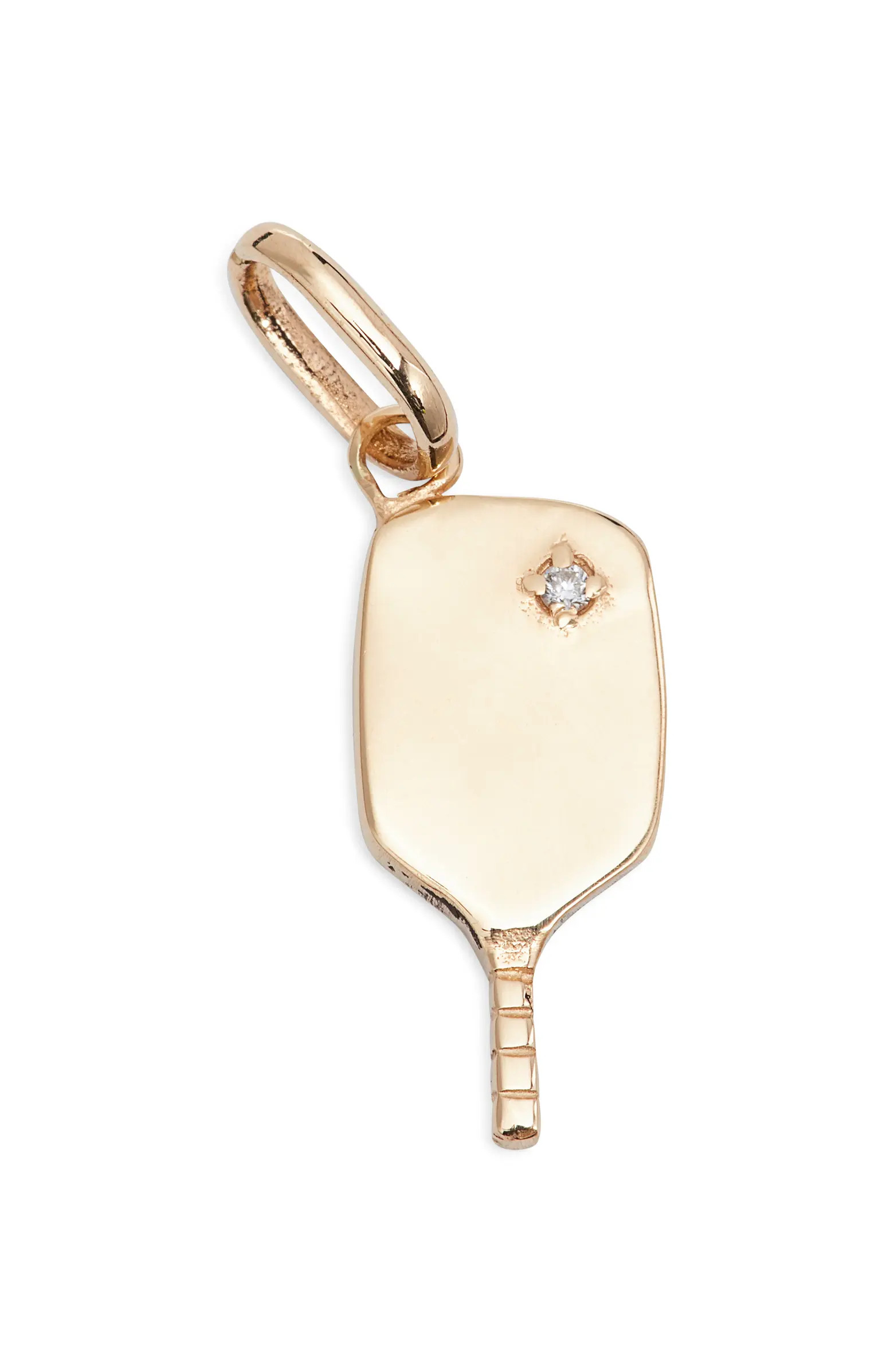 Love Letter Diamond Pickleball Paddle Charm | Nordstrom