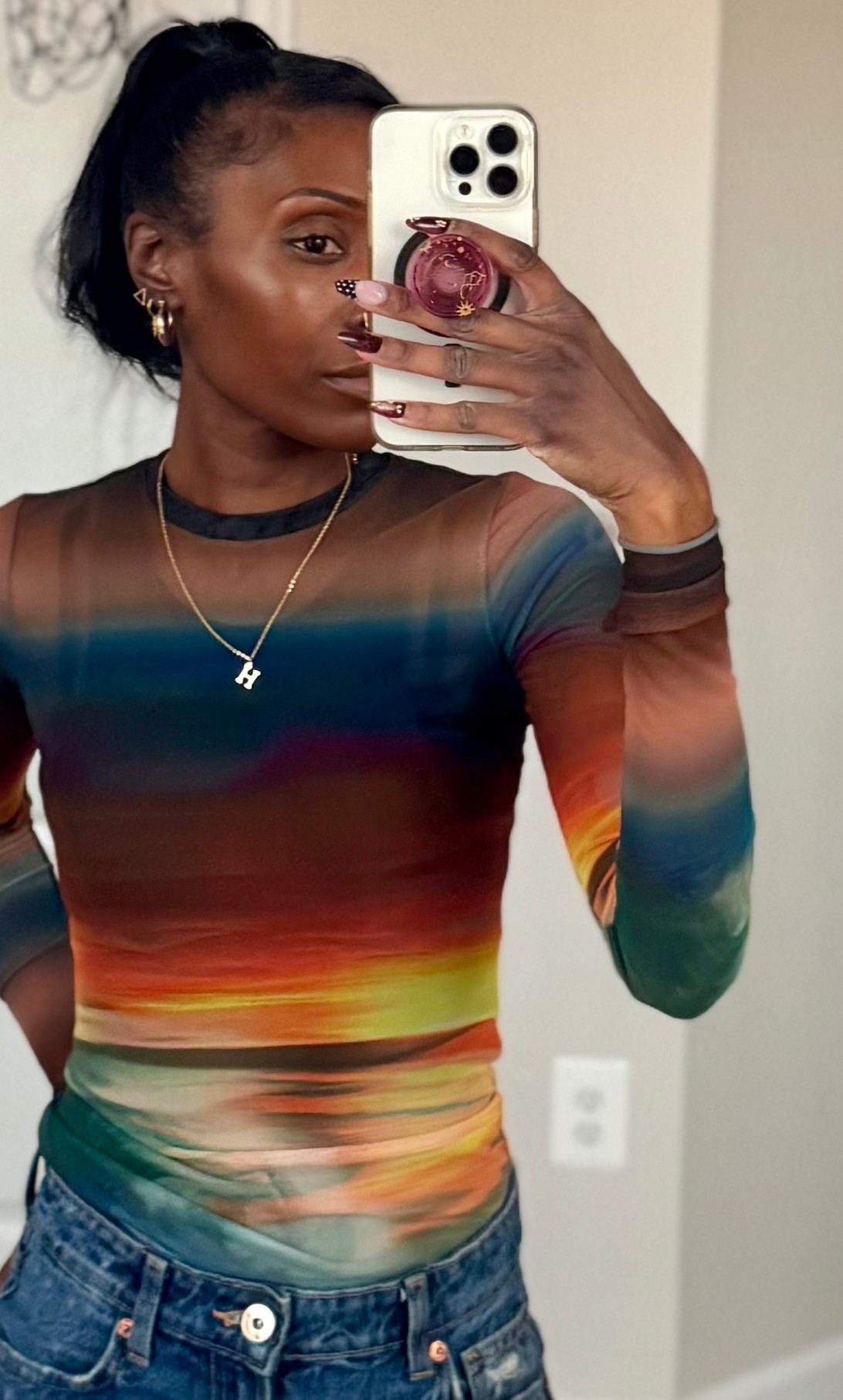 I also have a problem with collecting mesh tops. This is my lates pickup.

#revolve #afrm #meshtop

#LTKootd #LTKPetite