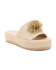 La Jolla Raffia Sandals | Women's Shoes | Marshalls | Marshalls