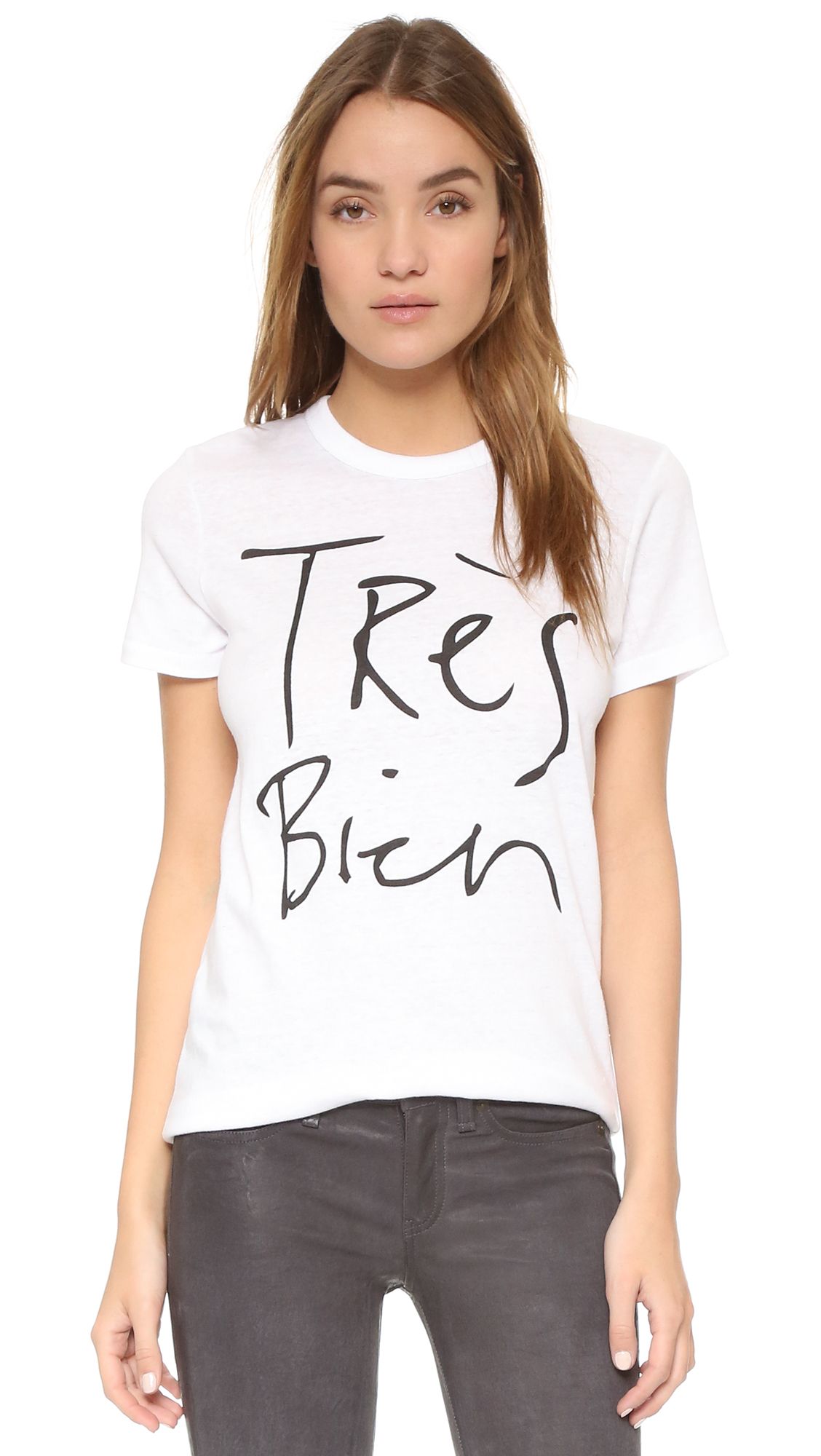 Chrldr Tres Bien T-Shirt - White | Shopbop