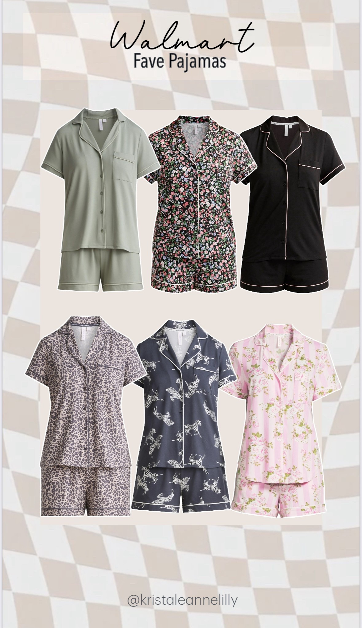 Favorite Walmart pajamas! Under $20! So soft and comfy too  

#LTKFindsUnder50 #LTKSummerEdit #LTKU