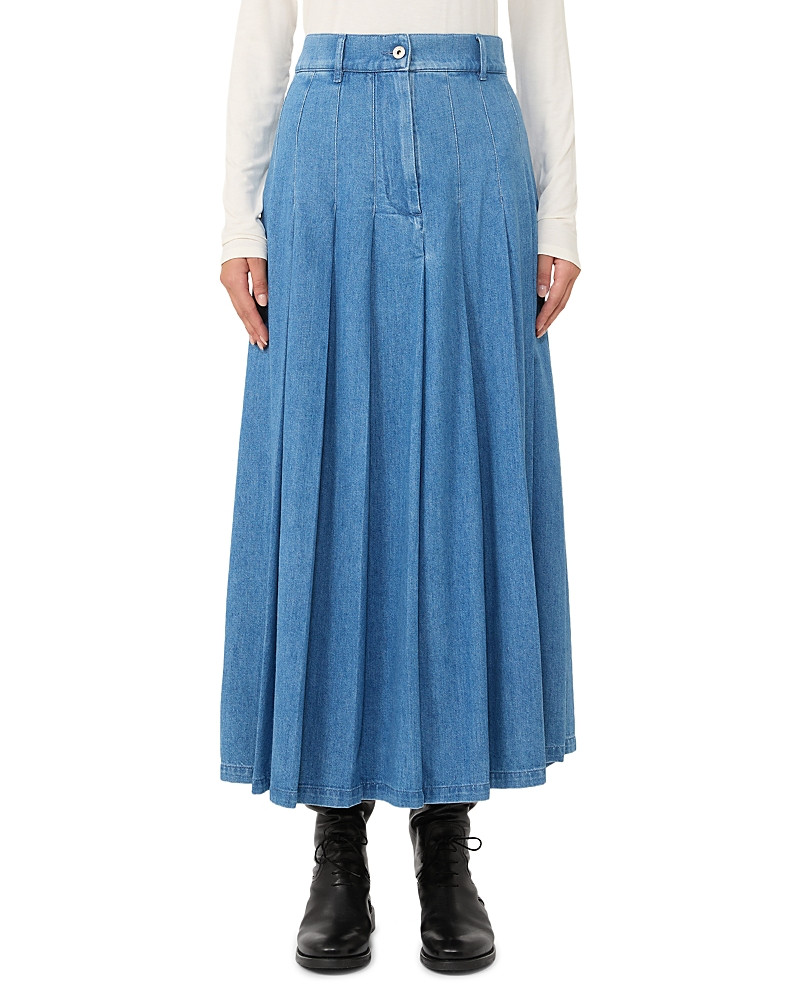 Weekend Max Mara Opunzia Navy Skirt | Bloomingdale's (US)