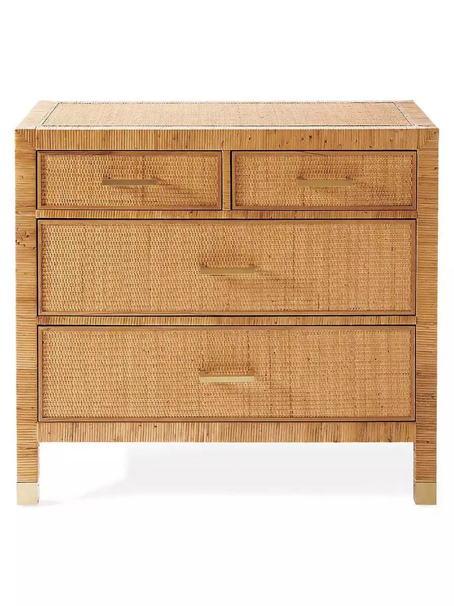 Balboa Rattan Chest | Serena and Lily