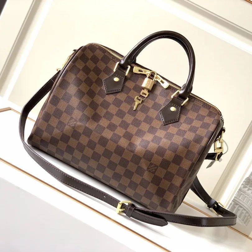 Luxurys Designers Fashion Women Bag Shoulder Bags Lady Totes Handbags Speedy With Key Lock Should... | DHGate