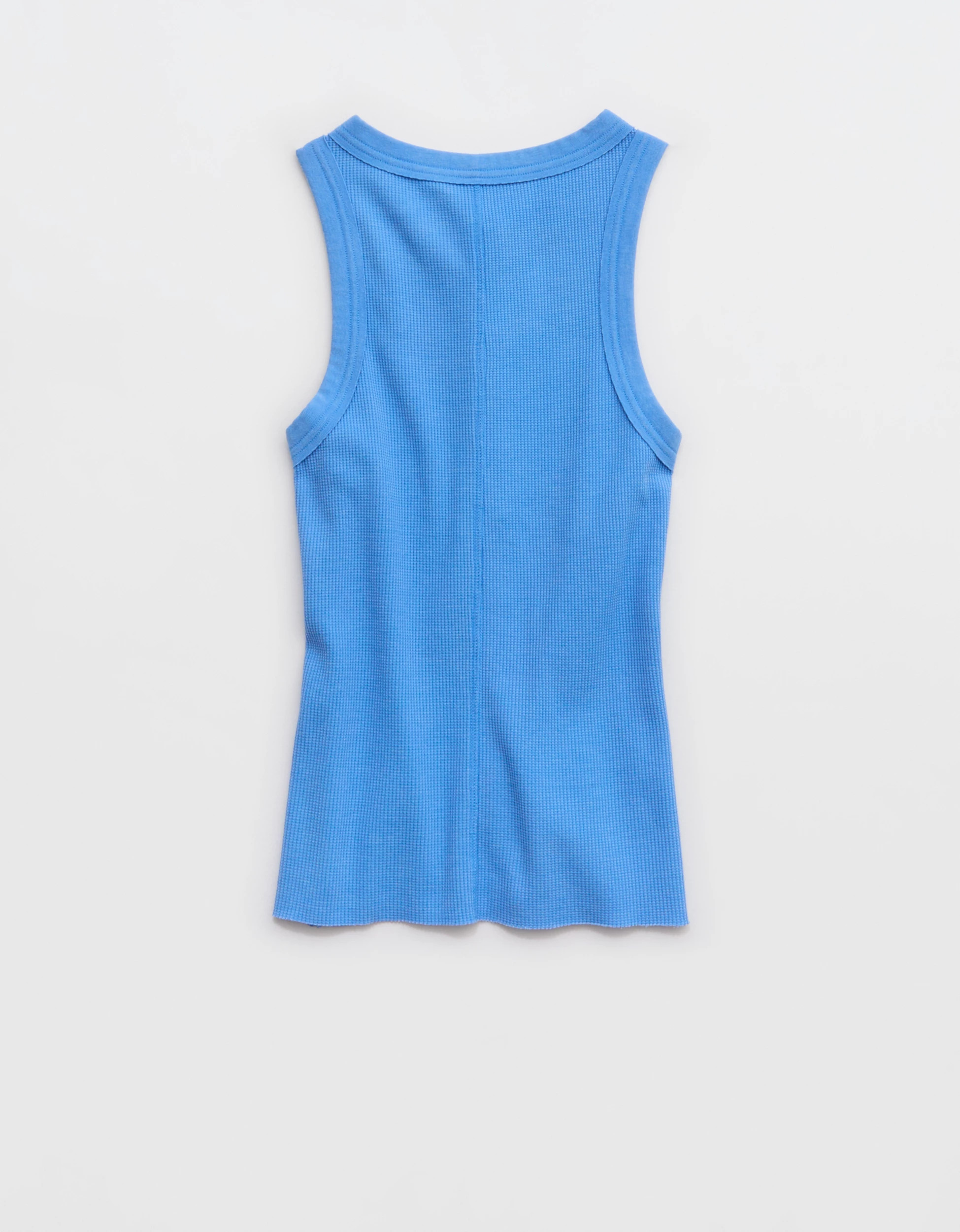 Aerie Unwind Waffle Henley Tank Top | Aerie