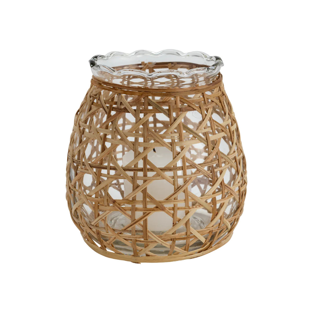 Cane Wrapped Curved Hurricane | Amanda Lindroth