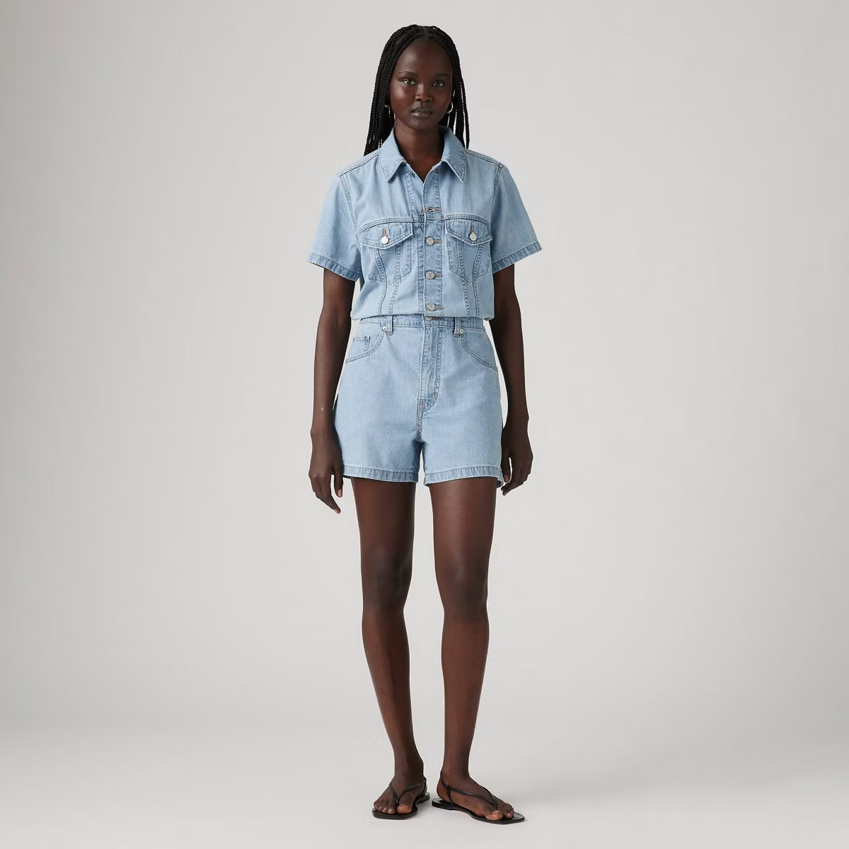 Levi's® Women's Type 3 Romper - Forgotten Dream | Target