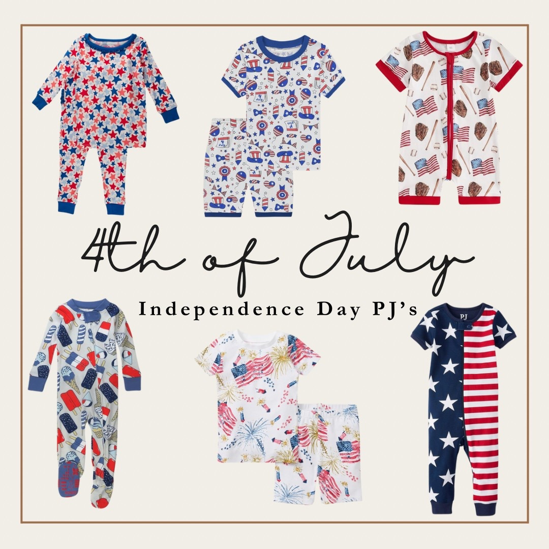 4th of July / Independence Day 
Baby/ Kid Pajamas

#LTKFamily #LTKSeasonal #LTKKids