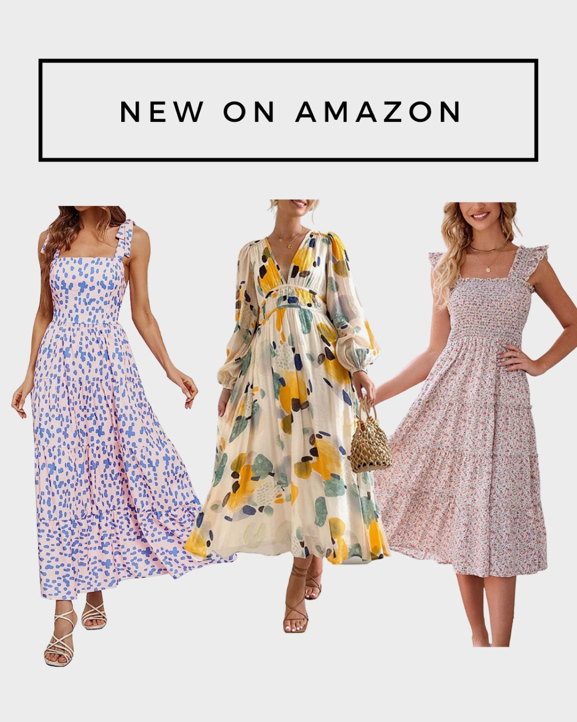 Amazon new arrivals for summer #amazon #amazondresses #amazonstyle #amazoninfluencer #amazonfinds #amazonsummer #summer #dresses #style 

#LTKstyletip #LTKSeasonal #LTKsalealert