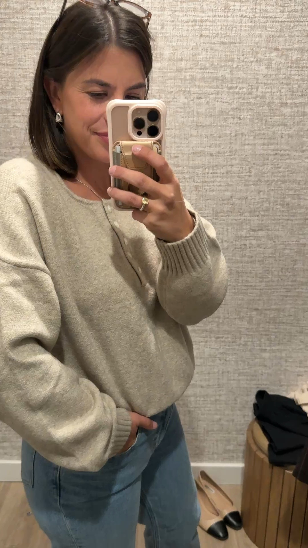 This wool blend Henley and 90s medium wash Jean are trice and true Abercrombie. Perfect for the fall and this sweater is great to throw over your shoulders.

#LTKSeasonal #LTKMidsize #LTKootd