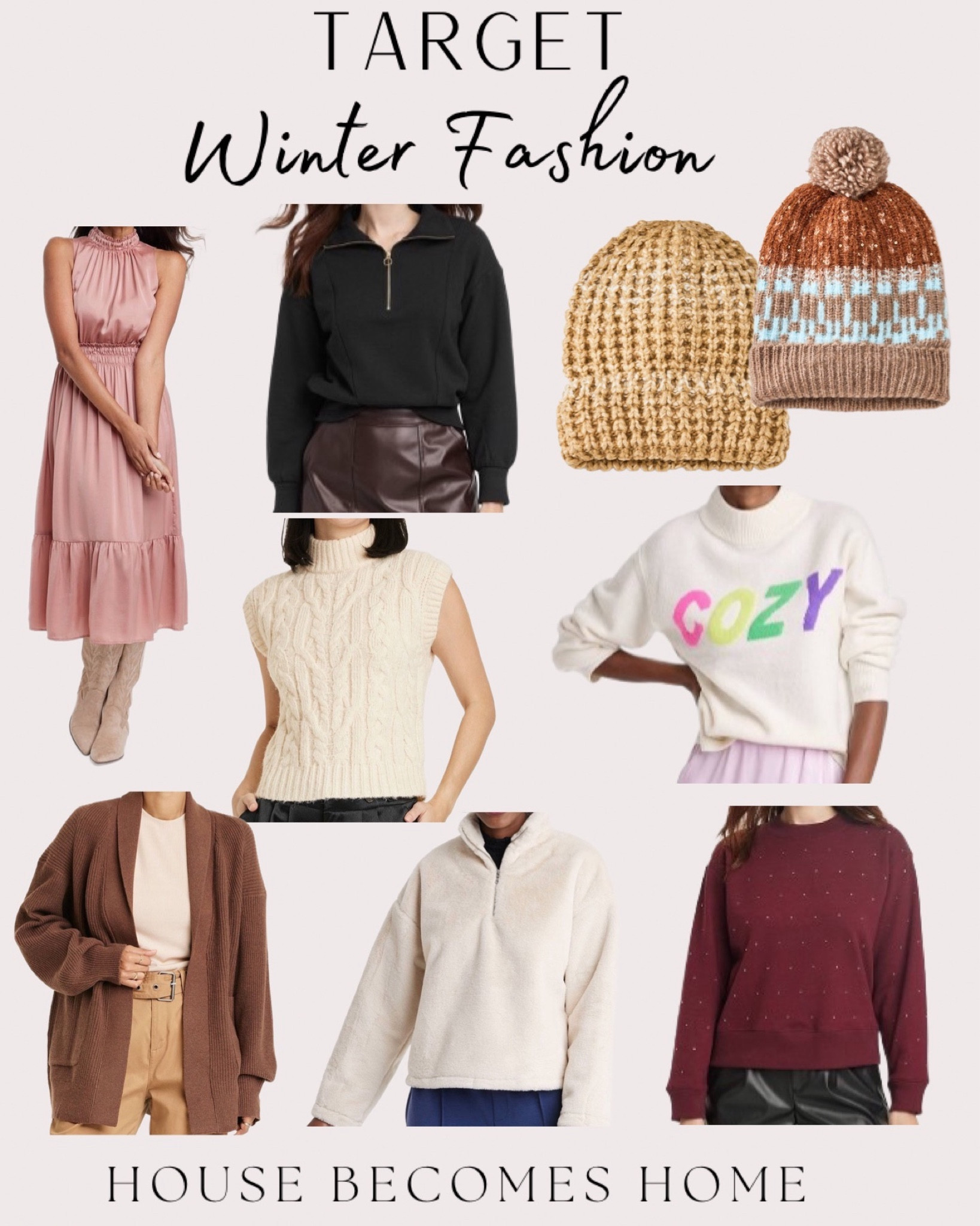 Target winter fashion finds 

#LTKover40 #LTKmidsize #LTKHoliday