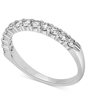 Diamond Band (1/2 ct. t.w.) in 14k White, Yellow or Rose Gold | Macys (US)