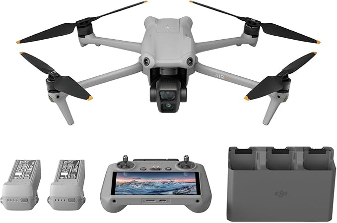 DJI Air 3 Fly More Combo with DJI RC 2, Drone with Camera 4K, Dual Primary Cameras, 3 Batteries f... | Amazon (US)
