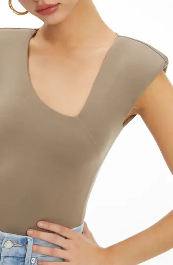 Asymmetric Neck Bodysuit | Nordstrom Rack