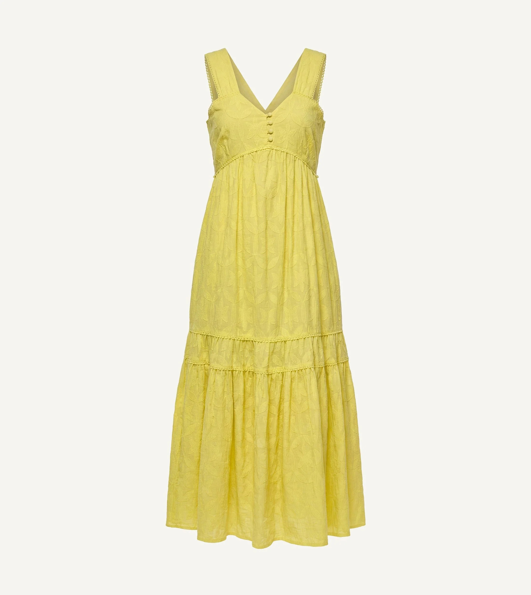 Ivette Midi Dress | Green Sheen | Cleobella