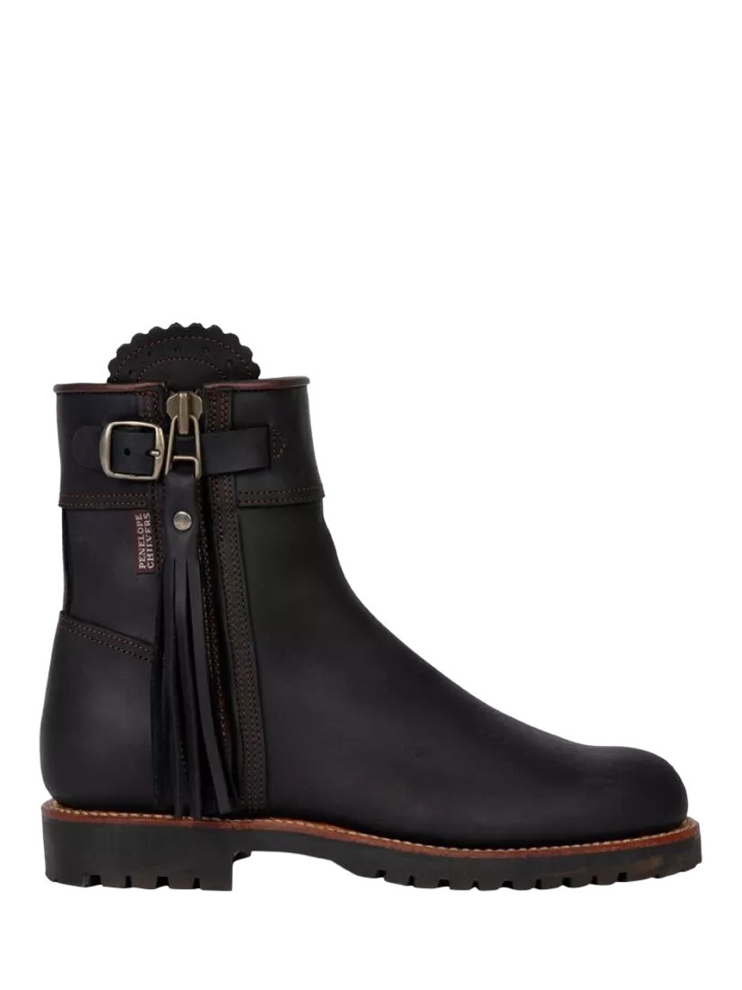 Penelope Chilvers Cropped Inclement Waterproof Ankle Boots, 101 Black | John Lewis (UK)