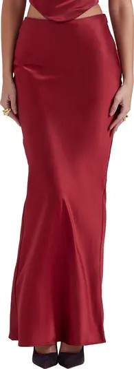 Sydel Bias Cut Satin Maxi Skirt | Nordstrom