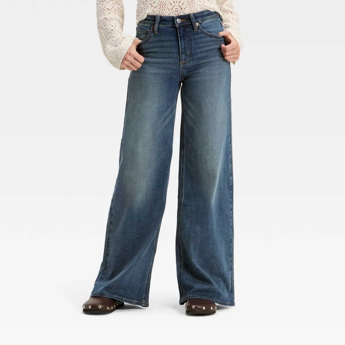 Women's High-Rise Wide Leg Jeans - Universal Thread™ | Target