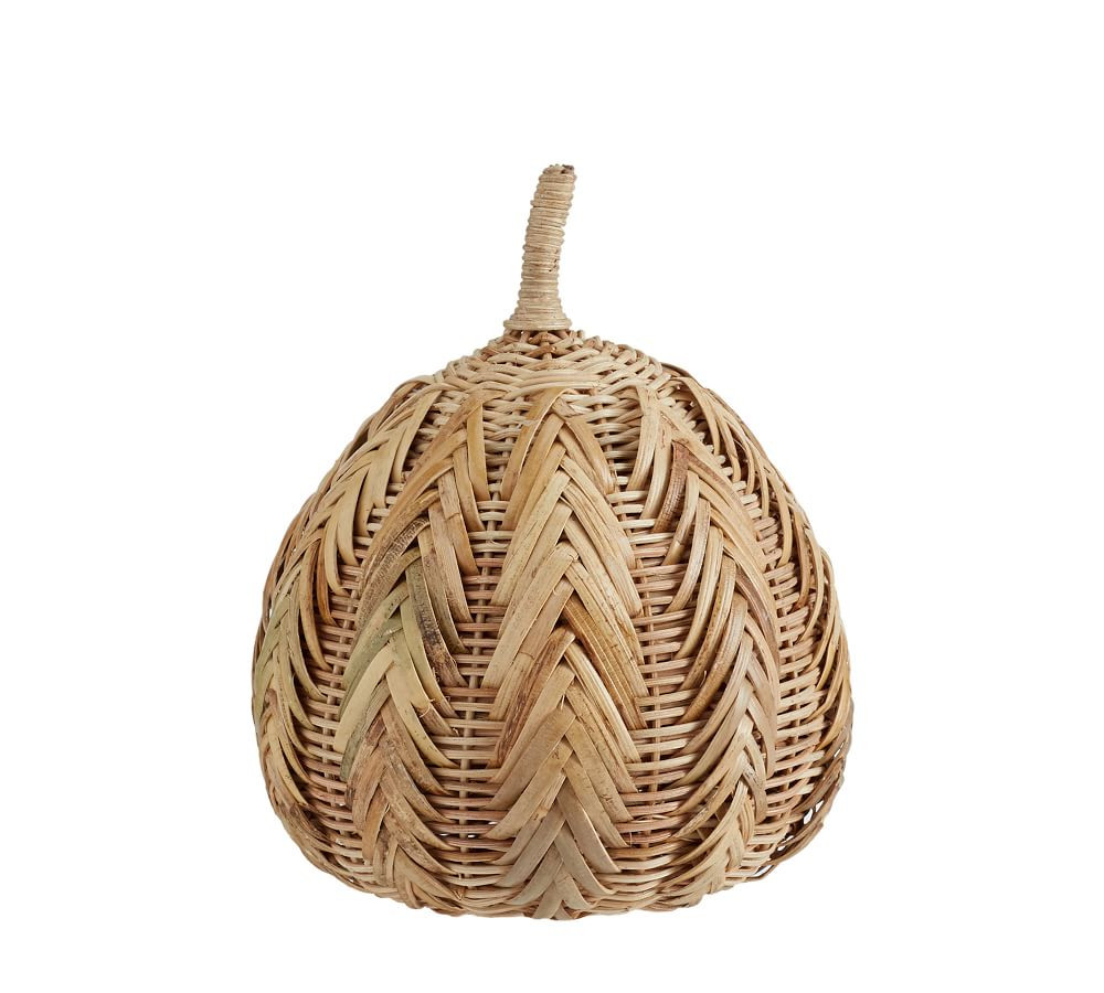 Handwoven Rattan Pumpkins | Pottery Barn (US)