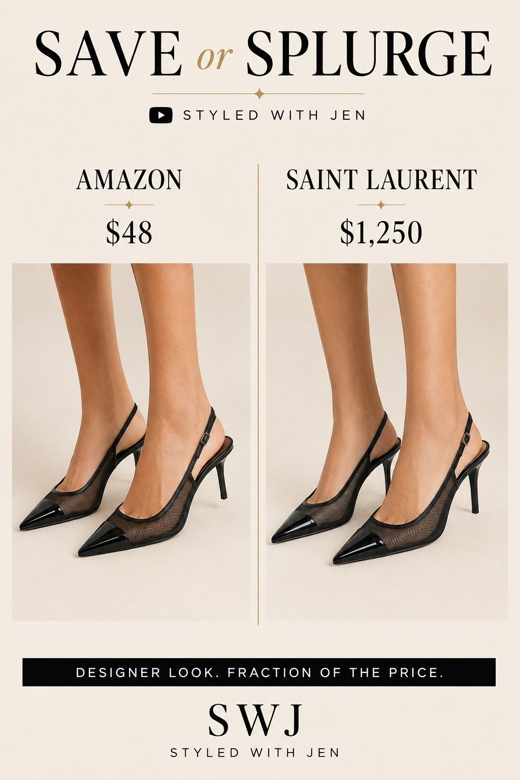 SAVE or SPLURGE?

#LTKworkwear #LTKpartywear #LTKshoes