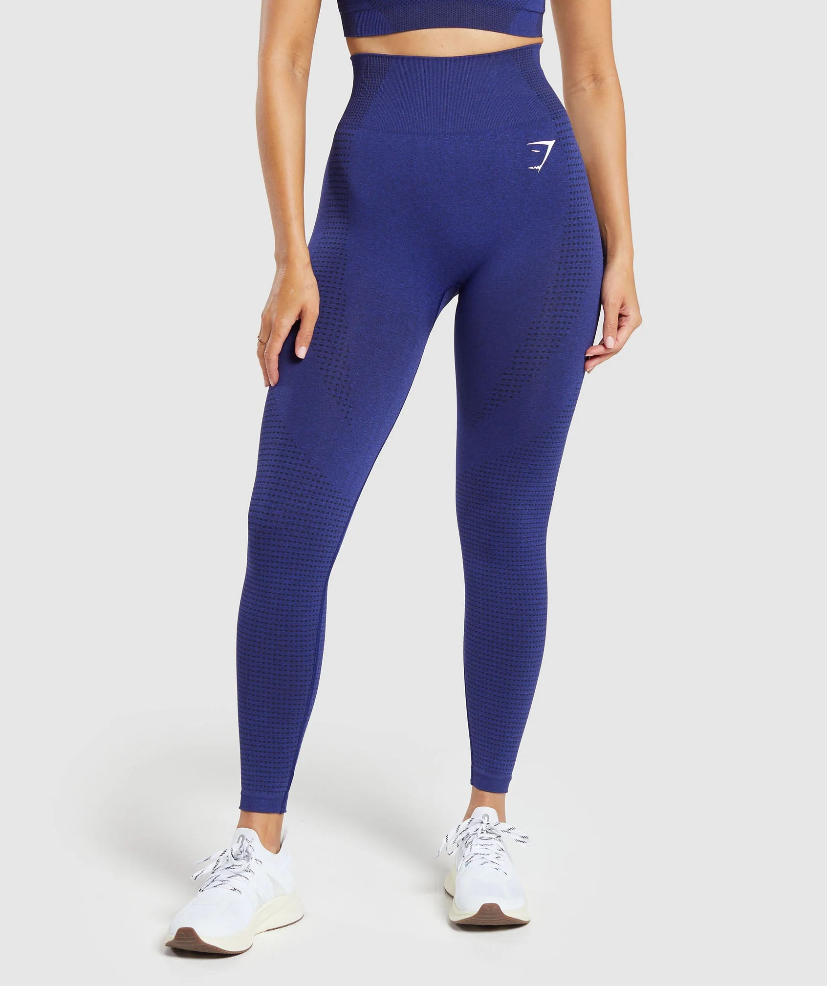 Gymshark Vital Seamless  2.0 Leggings - Cobalt Purple Marl | Gymshark US