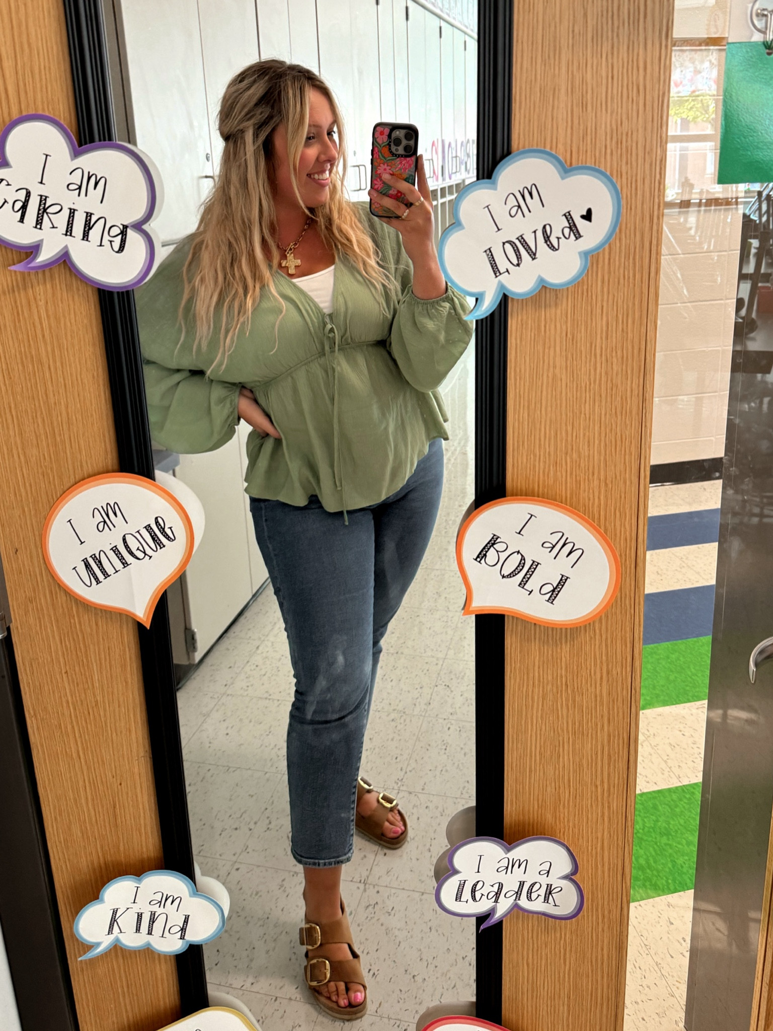 Another teacher #ootd! Linked a similar shirt. Mine is from The Steel Mill last year!

#LTKMidsize #LTKFindsUnder50 #LTKFindsUnder100