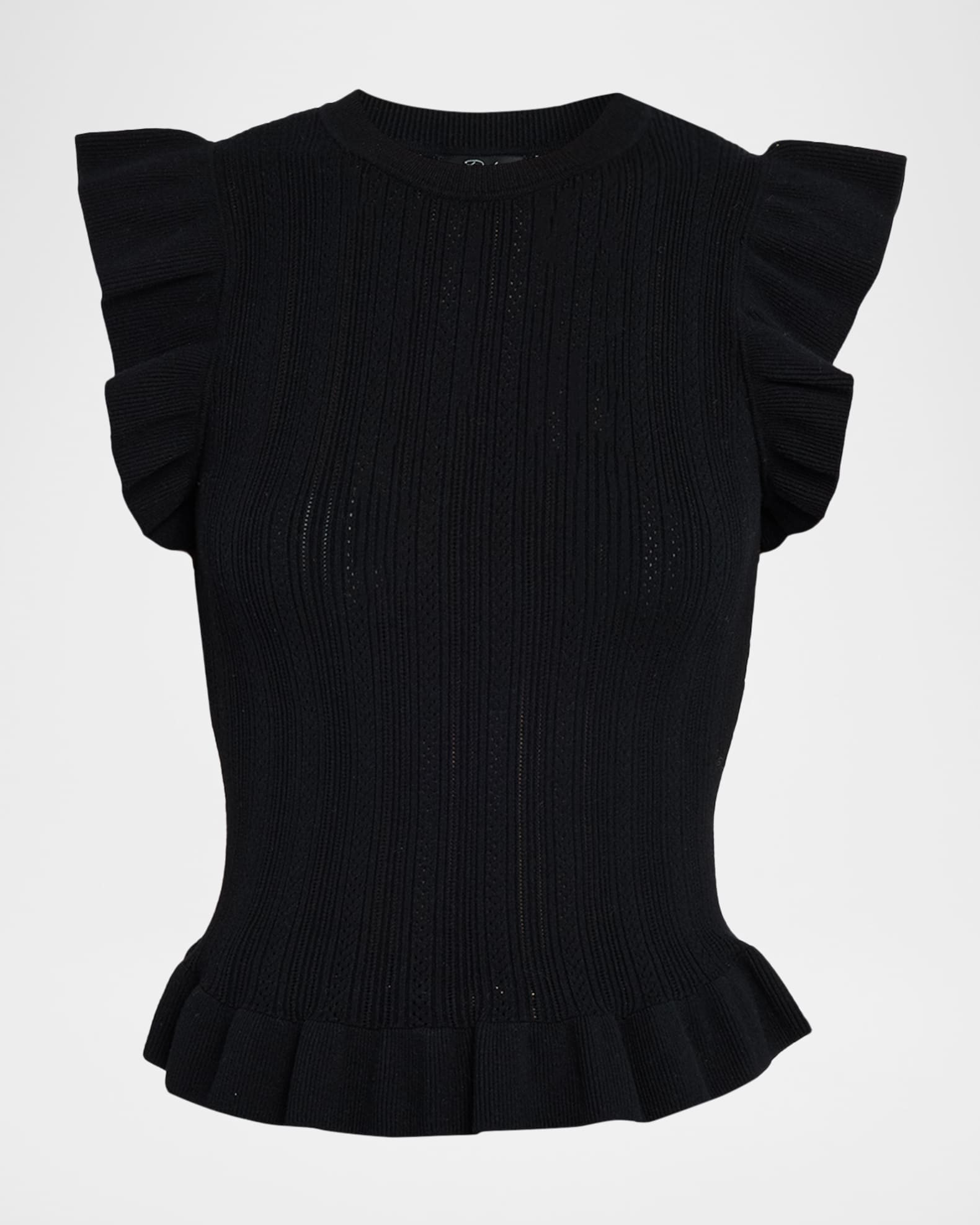 Marci Flutter-Sleeve Sweater | Neiman Marcus