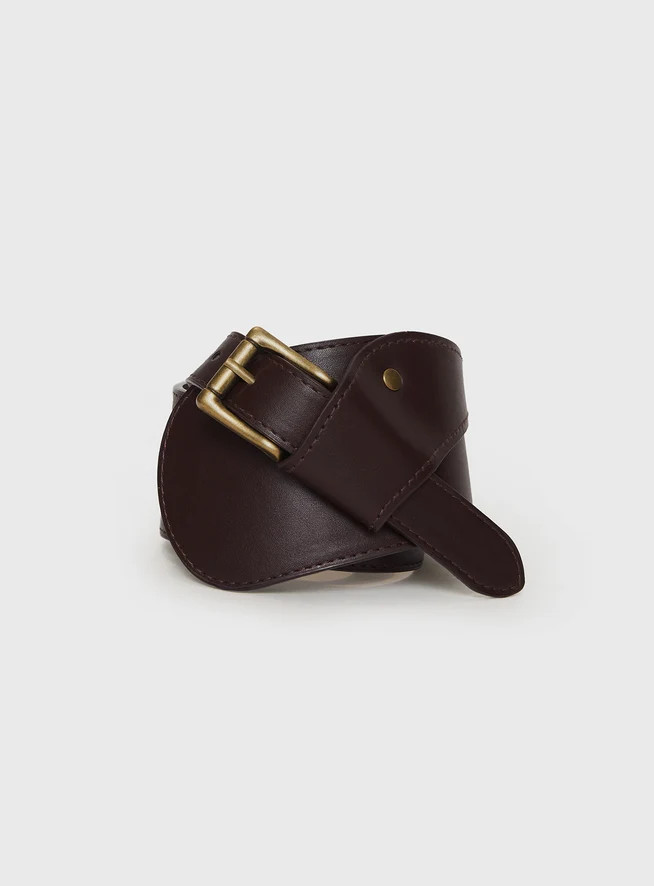 Packston Belt Brown | Princess Polly US
