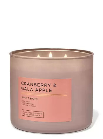 White Barn


Cranberry & Gala Apple


3-Wick Candle | Bath & Body Works