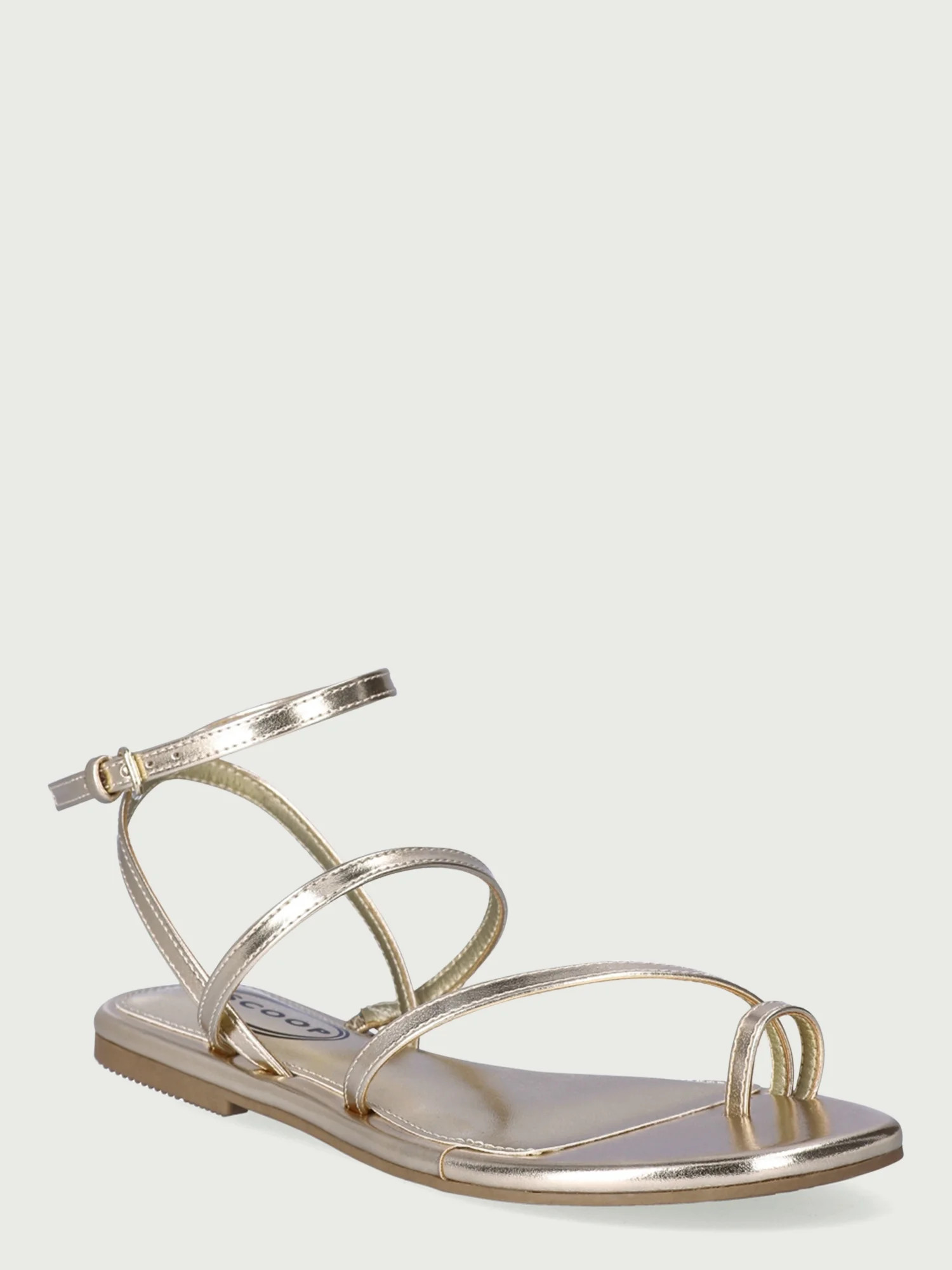 Scoop Women’s Strappy Flat Sandals | Walmart (US)