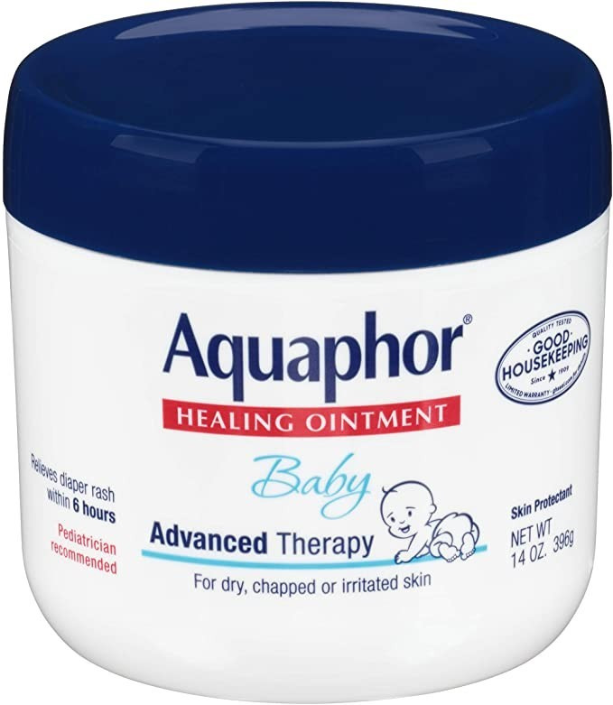 Aquaphor Baby Healing Ointment Advanced Therapy Skin Protectant, Dry Skin and Diaper Rash Ointmen... | Amazon (US)