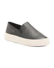 Leather Slip On Sneakers | TJ Maxx