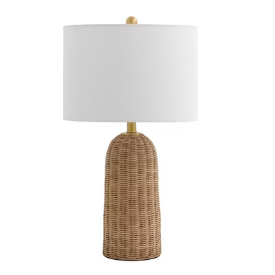 Anto Table Lamp - 25.5 Inch Height - TBL4584 - Natural/Brass - Safavieh | Target