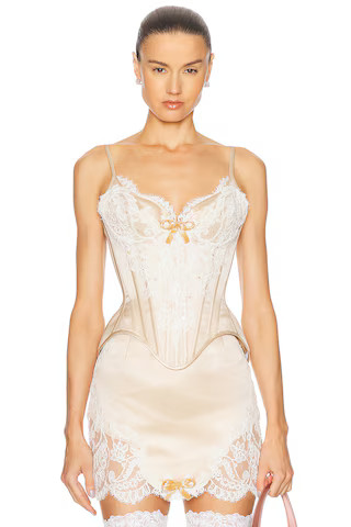 Salon Corset Top | FWRD 