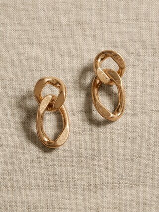 Twisted Links Earrings | Banana Republic Factory
