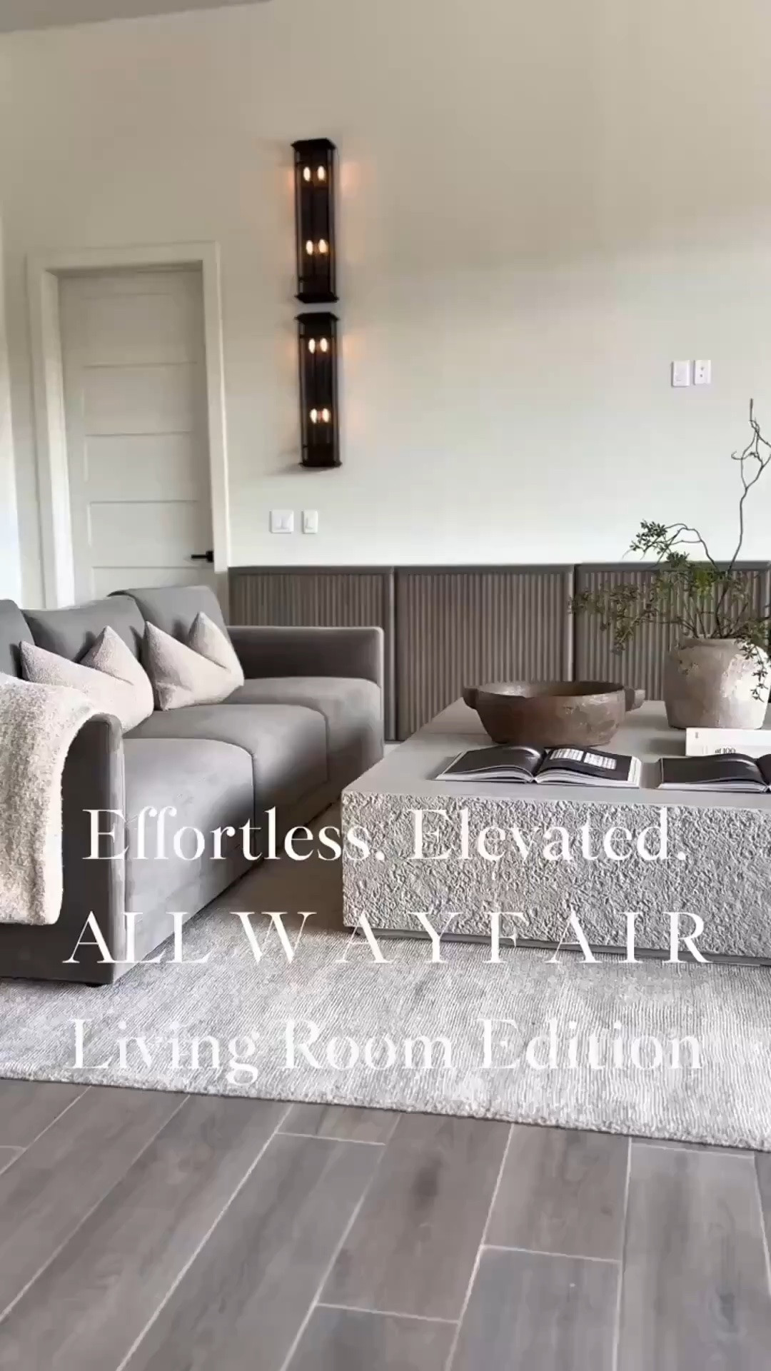New chapter, new space 🤍 @Wayfair helped pull it all together. The perfect mix of modern, cozy, and elevated. The rug, the couch, and those concrete tables completely transformed this room. 
#wayfair #wayfairhome #livingroominspo #modernhome #interiordesign #neutraldecor #homeinspo #wayfairfinds #cozyhome #modernliving #homedecor Summerthompsonstyles

#LTKHome #LTKvlog #LTKdayinmylife