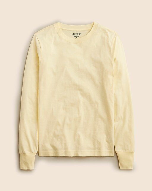 Pima cotton long-sleeve T-shirt | J. Crew US