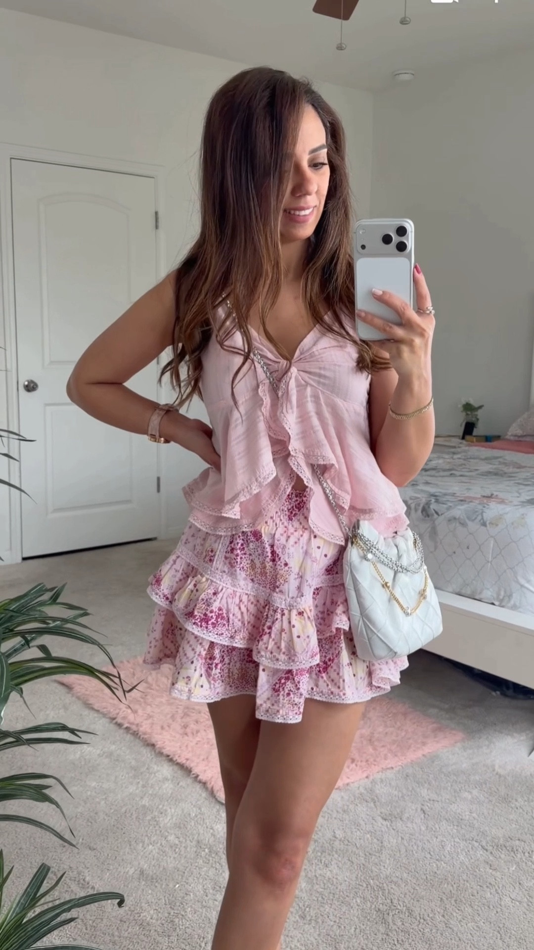 Soft, feminine summer set from Pink’s new arrivals 💕 the skirt has built-in shorts (so comfy + practical) Easy everyday look that still feels put together ✨
 Save this for your next casual summer outfit inspo☀️
 **Linking more options**

 pink new arrivals pink outfit summer outfit women casual summer look feminine outfit ideas built in shorts skirt skort outfit cute summer sets matching set outfit everyday outfit ideas petite outfit ideas effortless style women trendy summer fashion comfortable cute outfits athleisure outfits women summer styling ideas lightweight summer outfit vacation outfit women weekend outfit ideas easy outfit inspo minimal chic outfit soft girl outfit aesthetic neutral summer outfit flattering summer outfits petite friendly outfits instagram outfit ideas ltk outfits affordable fashion finds pink brand clothing summer skort outfit

#LTKPetite #LTKgrwm #LTKootd