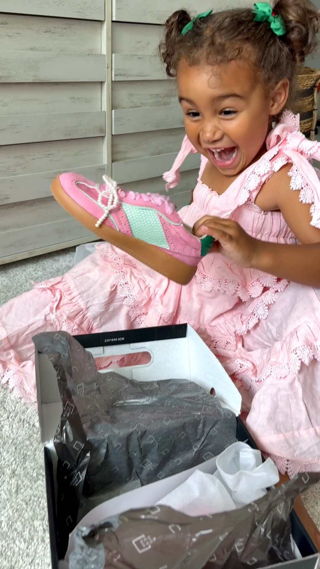 Her gratitude warms my heart! I love that she loves matching me and she was Sooooo excited to open her new new mom and me Shu Shop shoes.

#LTKootd #LTKmomlife #LTKKids
