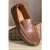 Men's Born Allan Leather Shoes, BROWN, Size 9 | Overland