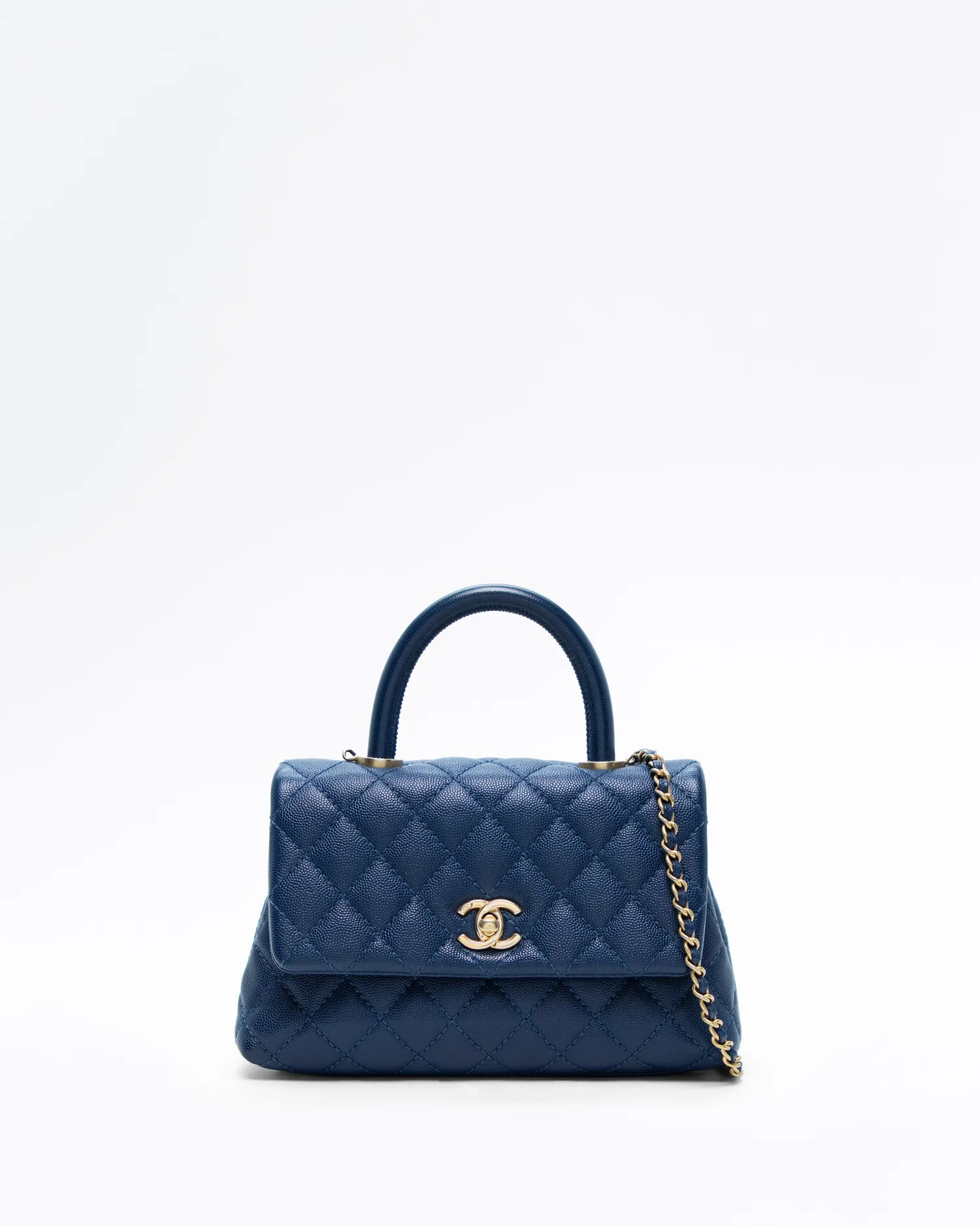 Caviar Mini Coco Handle Bag | Vivrelle
